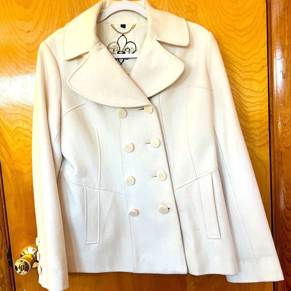 Guess wool peacoat